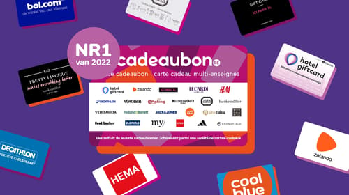 Top 10 populairste cadeaubonnen op cadeaubon.be!