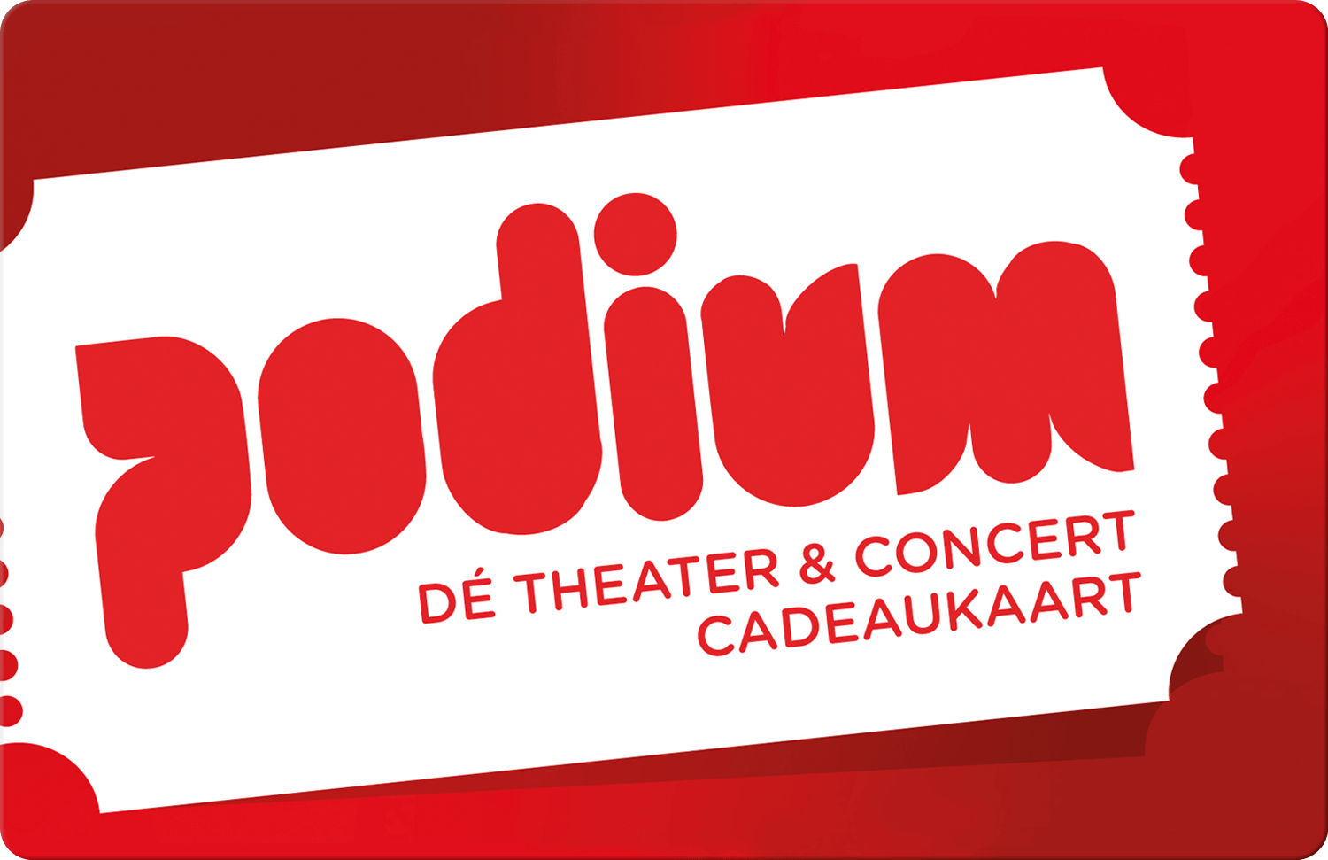 Podium Cadeaukaart