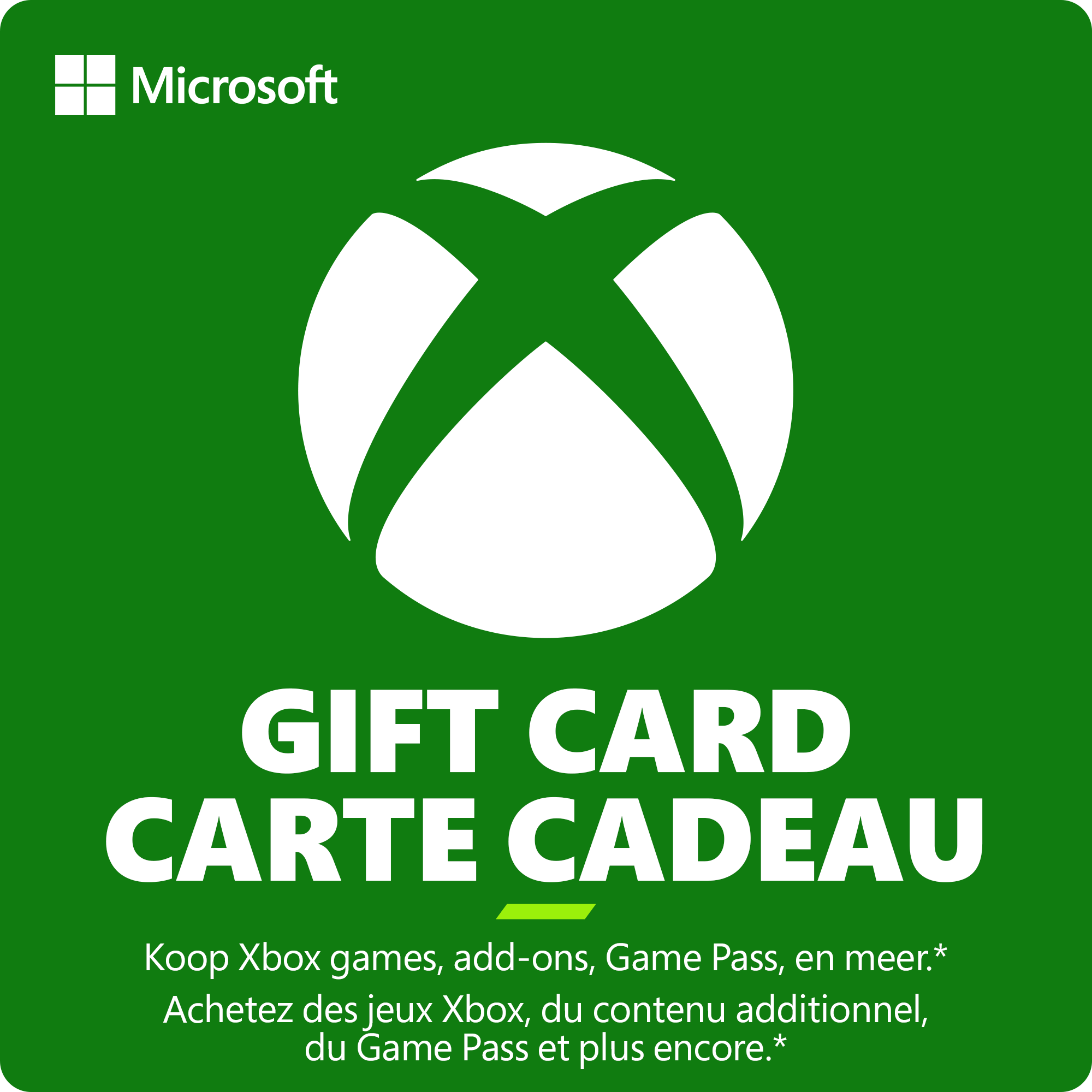 Xbox cadeaubon