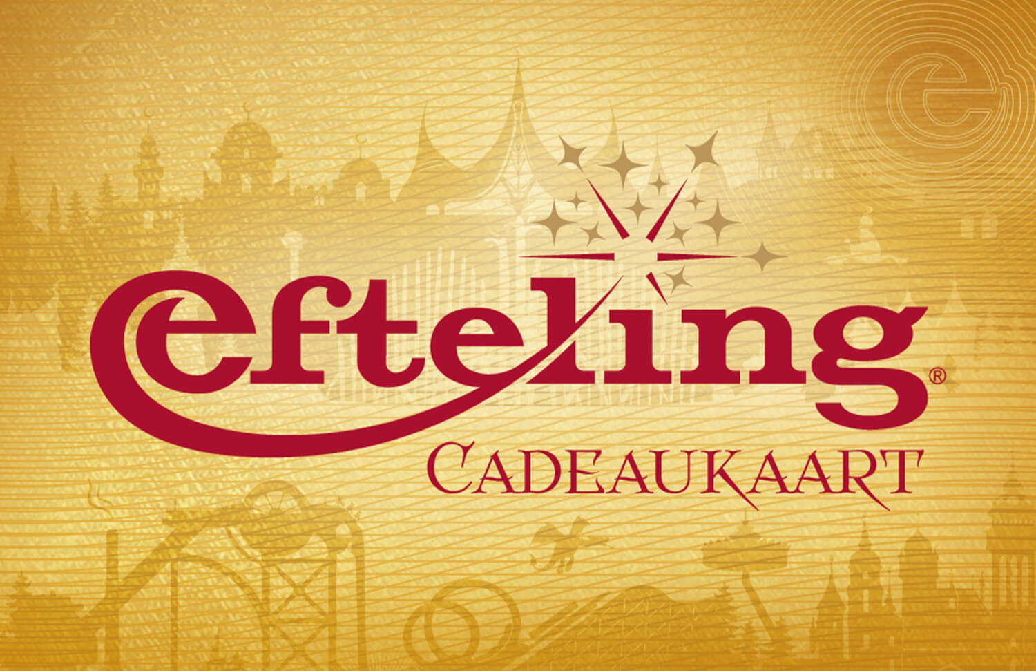 Kaartafbeelding Efteling Cadeaukaart