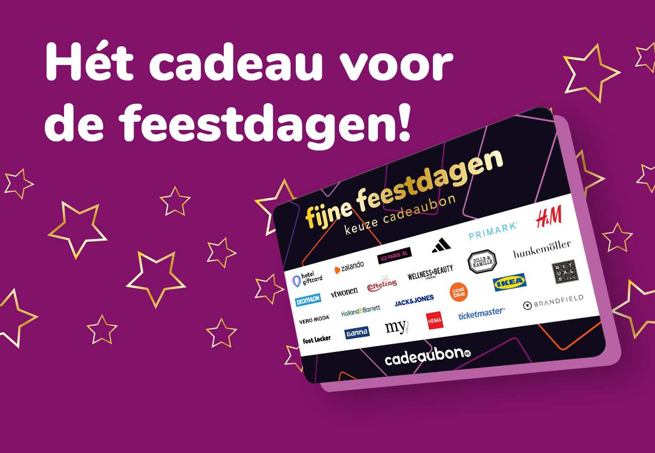 Fijne Feestdagen Keuze Cadeaukaart